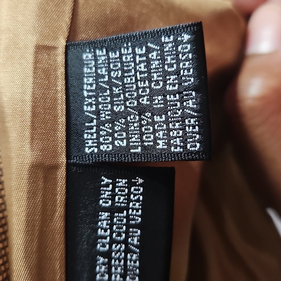 Linda Allard Ellen Tracy Tan Women's Blazer and Pants Set Size 14 - Picture 4 of 9